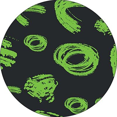 Bonateks , Okrągła podkładka pod mysz z nadrukiem cyfrowym, antypoślizgowy spód, do biura i domu, średnica: 22 cm Bonateks , Okrągła podkładka pod mysz z nadrukiem cyfrowym, antypoślizgowy spód, do biura i domu, średnica: 22 cm