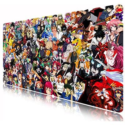 KINPLE Rozszerzona Duża Podkładka Pod Mysz Do Gier XXL, Wodoodporna i Antypoślizgowa, Z Anime, Do Dekoracji Biurka (35 x 15 x 0,2 cm) KINPLE Rozszerzona Duża Podkładka Pod Mysz Do Gier XXL, Wodoodporna i Antypoślizgowa, Z Anime, Do Dekoracji Biurka (35 x 15 x 0,2 cm)