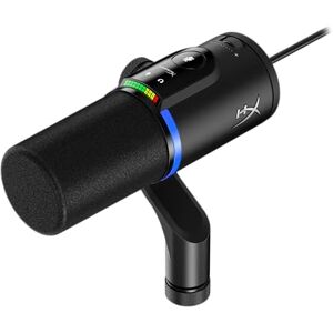HyperX FlipCast, kardioidalny mikrofon XLR/USB do gier, przesyłania strumieniowego, podcastu, kompatybilny z komputerem PC i Mac, regulacja głośności, wyciszanie, plug & play, wysoka jakość, wyraźny HyperX FlipCast, kardioidalny mikrofon XLR/USB do gier, przesyłania strumieniowego, podcastu, kompatybilny z komputerem PC i Mac, regulacja głośności, wyciszanie, plug & play, wysoka jakość, wyraźny