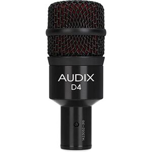 AUDIX Wysokiej jakości dynamiczny mikrofon D4 do instrumentów z częstotliwością niskich częstotliwości AUDIX Wysokiej jakości dynamiczny mikrofon D4 do instrumentów z częstotliwością niskich częstotliwości
