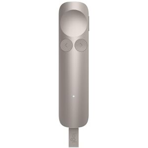 Logitech Spotlight 2 pilot do prezentacji, bezprzewodowy z haptyką, cyfrowym podświetleniem, programowanymi działaniami, wskaźnikiem laserowym, szybkim ładowaniem, Bluetooth i USB-C Piasek Logitech Spotlight 2 pilot do prezentacji, bezprzewodowy z haptyką, cyfrowym podświetleniem, programowanymi działaniami, wskaźnikiem laserowym, szybkim ładowaniem, Bluetooth i USB-C Piasek