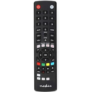 NEDIS Uniwersalny pilot zdalnego sterowania – wstępnie zaprogramowany – 1 urządzenie Disney + przycisk/przycisk Google Play/Netflix Button/YouTube Button – podczerwień – czarny NEDIS Uniwersalny pilot zdalnego sterowania – wstępnie zaprogramowany – 1 urządzenie Disney + przycisk/przycisk Google Play/Netflix Button/YouTube Button – podczerwień – czarny