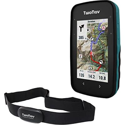 TwoNav GPS Cross Plus + Pulsometr Multisport Rower Kolarstwo BTT Wędrówki Trekking/Kompaktowy i lekki/Ekran 3.2" / Autonomia 20h / Pamięć 32 GB/mapa topograficzna W zestawie TwoNav GPS Cross Plus + Pulsometr Multisport Rower Kolarstwo BTT Wędrówki Trekking/Kompaktowy i lekki/Ekran 3.2" / Autonomia 20h / Pamięć 32 GB/mapa topograficzna W zestawie