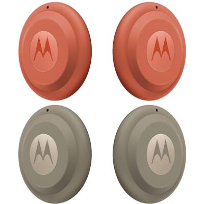 Motorola Moto Tag 2 (4-Pack), Android Tracker, Bluetooth Channel Sounding + UWB, ochrona IP68, długa żywotność baterii, Pantone Arabesque i Laurel Oak Motorola Moto Tag 2 (4-Pack), Android Tracker, Bluetooth Channel Sounding + UWB, ochrona IP68, długa żywotność baterii, Pantone Arabesque i Laurel Oak