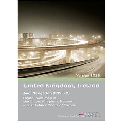 Audi 8E0060884FE aktualizacja nawigacji Britain/Irlandia 2016" dla BNS 5.0 Audi 8E0060884FE aktualizacja nawigacji Britain/Irlandia 2016" dla BNS 5.0