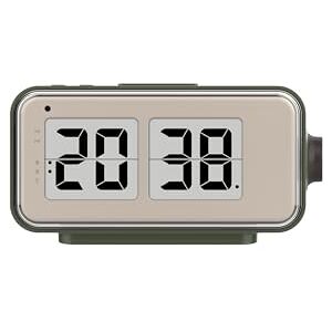 techno line Technoline WT270 budzik w stylu retro – DCF77 budzik radiowy w stylu Flip Clock, 2 alarmy z funkcją drzemki, wskaźnik temperatury wewnętrznej, kalendarz, podświetlenie tła i światło nocne, zasilanie techno line Technoline WT270 budzik w stylu retro – DCF77 budzik radiowy w stylu Flip Clock, 2 alarmy z funkcją drzemki, wskaźnik temperatury wewnętrznej, kalendarz, podświetlenie tła i światło nocne, zasilanie