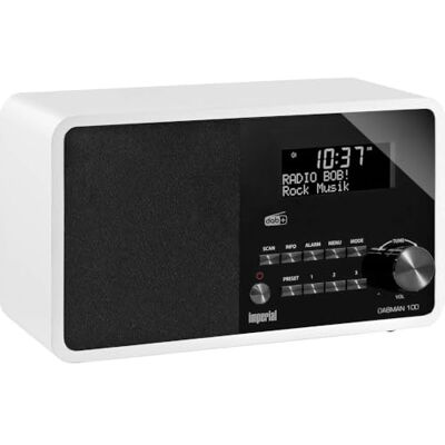 Imperial DABMAN 100 DAB+ i radio FM, kolor: biały Imperial DABMAN 100 DAB+ i radio FM, kolor: biały