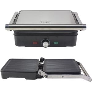 BEPER P101TOS503 GRAND GRILL 3 w 1 Wielofunkcyjny grill elektryczny – patelnia do steków, patelnia do panini i grill barbecue – płyty 28 x 25 cm, kąt otwarcia 180°, regulowany termostat – 2000 W BEPER P101TOS503 GRAND GRILL 3 w 1 Wielofunkcyjny grill elektryczny – patelnia do steków, patelnia do panini i grill barbecue – płyty 28 x 25 cm, kąt otwarcia 180°, regulowany termostat – 2000 W