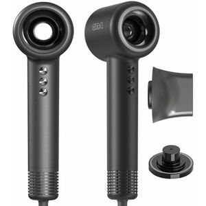 OBA Suszarka do włosów -HY01PRO: Telefon idealnie suszy, zdrowe włosy, 500 milionów jonów ujemnych, silnik bezszczotkowy 120 000 obr./min, prędkość przepływu powietrza 75 m/s, 358 g, cicha suszarka 54 OBA Suszarka do włosów -HY01PRO: Telefon idealnie suszy, zdrowe włosy, 500 milionów jonów ujemnych, silnik bezszczotkowy 120 000 obr./min, prędkość przepływu powietrza 75 m/s, 358 g, cicha suszarka 54