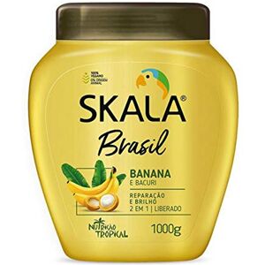 SKALA - Expert- Maska do włosów/Odżywka/Krem do stylizacji "Banana" 1000ml 100% wegański Nawilża i rewitalizuje włosy