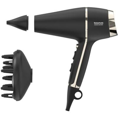 TAURUS Suszarka do włosów Fashion 2400 Ionic 2400 W Profesjonalny silnik AC 6 ustawień prędkości/temperatury Duży przepływ powietrza Zimne powietrze Akcesoria: koncentrator i dyfuzor TAURUS Suszarka do włosów Fashion 2400 Ionic 2400 W Profesjonalny silnik AC 6 ustawień prędkości/temperatury Duży przepływ powietrza Zimne powietrze Akcesoria: koncentrator i dyfuzor