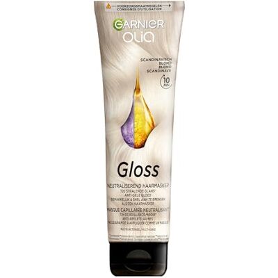 Garnier Olia Gloss Kolorowa maska do włosów, skandynawski blond, bardzo błyszczące, zdrowe włosy z odrobiną koloru Garnier Olia Gloss Kolorowa maska do włosów, skandynawski blond, bardzo błyszczące, zdrowe włosy z odrobiną koloru
