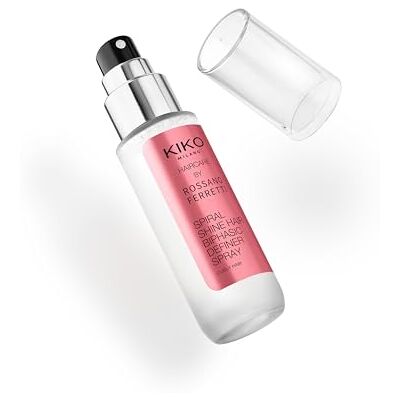 Kiko Milano Spiral Shine Hair Biphasic Definer Spray, Dwufazowy Spray Nadający Lokom Wyrazistość I Sprężystość Do 72 Godzin Kiko Milano Spiral Shine Hair Biphasic Definer Spray, Dwufazowy Spray Nadający Lokom Wyrazistość I Sprężystość Do 72 Godzin