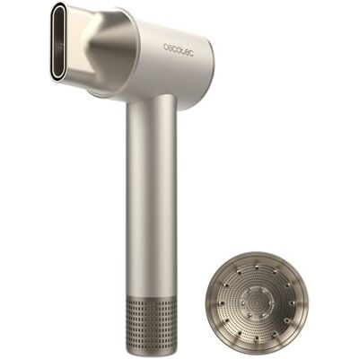 Cecotec Suszarka jonowa DryGlam 2w1 z czujnikiem szampana. 1400 W, bezszczotkowa 110000 obr./min, czujnik temperatury, 2 prędkości 3 temperatury, koncentrator i dyfuzor, szybkie suszenie Cecotec Suszarka jonowa DryGlam 2w1 z czujnikiem szampana. 1400 W, bezszczotkowa 110000 obr./min, czujnik temperatury, 2 prędkości 3 temperatury, koncentrator i dyfuzor, szybkie suszenie