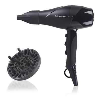 BEPER P301ASC002 Professioneller Haartrockner 2200 W, Haartrockner mit 2 Geschwindigkeiten, 3 Temperaturen, Kaltluftstoß Volumendiffusor und Styling-Konzentrator, langlebiger Motor BEPER P301ASC002 Professioneller Haartrockner 2200 W, Haartrockner mit 2 Geschwindigkeiten, 3 Temperaturen, Kaltluftstoß Volumendiffusor und Styling-Konzentrator, langlebiger Motor