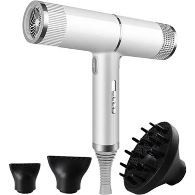 Avilia Biała suszarka do włosów z dyfuzorem 1500 W 50Hz 220 V idealna do włosów prostych i kręconych 2 prędkości i 3 temperatury dla każdego rodzaju potrzeb i włosów funkcja zimnego powietrza Avilia Biała suszarka do włosów z dyfuzorem 1500 W 50Hz 220 V idealna do włosów prostych i kręconych 2 prędkości i 3 temperatury dla każdego rodzaju potrzeb i włosów funkcja zimnego powietrza