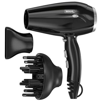 Wahl Power Shine, Przycisk Cool Shot, 3 Ustawienia Temperatury i 2 Ustawienia Prędkości, Regulacja Temperatury, Szybki Przepływ Powietrza, Szybkie Suszenie, Wzmocnienie Loków i Fal. Wahl Power Shine, Przycisk Cool Shot, 3 Ustawienia Temperatury i 2 Ustawienia Prędkości, Regulacja Temperatury, Szybki Przepływ Powietrza, Szybkie Suszenie, Wzmocnienie Loków i Fal.