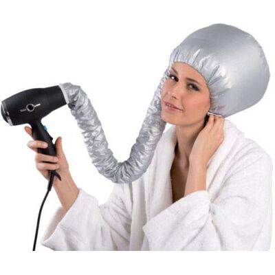 tempo di saldi Bonnet kask do suszenia, suszarka do włosów, z gumową taśmą do mocowania na suszarce do włosów, szary tempo di saldi Bonnet kask do suszenia, suszarka do włosów, z gumową taśmą do mocowania na suszarce do włosów, szary