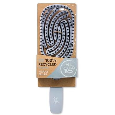 ECO , Łopatka wentylowana, wygładzająca szczotka do włosów, 100% plastik z recyklingu, niebieska ECO , Łopatka wentylowana, wygładzająca szczotka do włosów, 100% plastik z recyklingu, niebieska