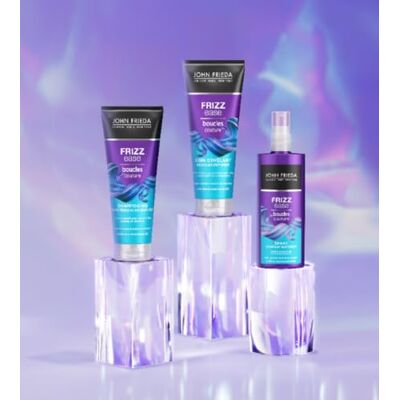 John Frieda Zestaw do rutynowych włosów z pętelkami do włosów Szampon + Odświeżacz włosów + Spray do włosów kręconych John Frieda Zestaw do rutynowych włosów z pętelkami do włosów Szampon + Odświeżacz włosów + Spray do włosów kręconych