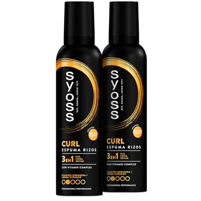 Syoss Pianka Loki Flex Idealnie zdefiniowane loki bez zawijania 2 sztuk 250 ml Włosy jak świeżo z fryzjera Syoss Pianka Loki Flex Idealnie zdefiniowane loki bez zawijania 2 sztuk 250 ml Włosy jak świeżo z fryzjera