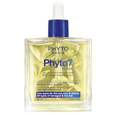 Phyto Paris 7 Uniwersalny olejek sublimacyjny 100 ml Olejek do włosów cienkich i bardzo suchych Wielofunkcyjna pielęgnacja: odżywianie, stylizacja, wykończenie 99% naturalnych Phyto Paris 7 Uniwersalny olejek sublimacyjny 100 ml Olejek do włosów cienkich i bardzo suchych Wielofunkcyjna pielęgnacja: odżywianie, stylizacja, wykończenie 99% naturalnych