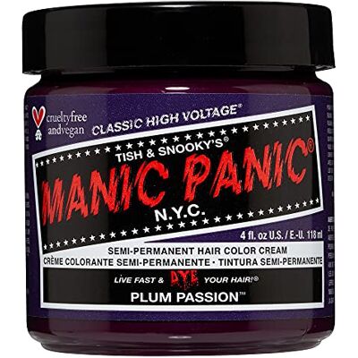 Manic Panic High Voltage Classic Hair Dye (Plum Passion) Manic Panic High Voltage Classic Hair Dye (Plum Passion)