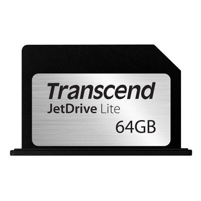 Transcend 64 GB JetDrive Lite dodatkowa karta rozszerzeń pamięci do MacBook Pro (Retina) 13", dopasowana i na koniec z gniazdem na karty (generacja koniec 2012 początek 2015), TS64GJDL330 Transcend 64 GB JetDrive Lite dodatkowa karta rozszerzeń pamięci do MacBook Pro (Retina) 13", dopasowana i na koniec z gniazdem na karty (generacja koniec 2012 początek 2015), TS64GJDL330