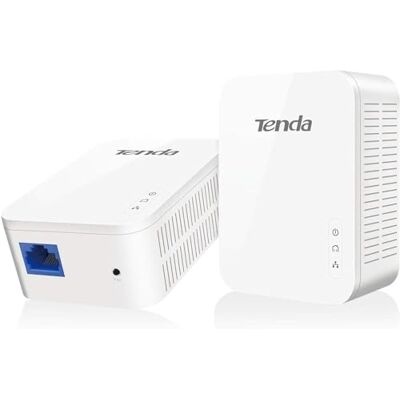 Tenda PH3 Powerline Adapter Kit, 1000Mbit/s Homeplug AV2, 2 porty Gigabit LAN, Plug&Play, Internet przez sieć, oszczędność energii, biały Tenda PH3 Powerline Adapter Kit, 1000Mbit/s Homeplug AV2, 2 porty Gigabit LAN, Plug&Play, Internet przez sieć, oszczędność energii, biały