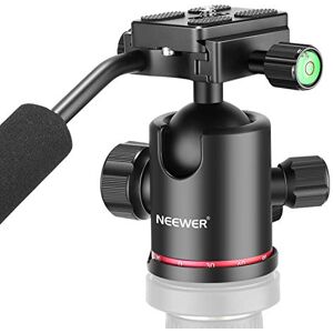 NEEWER Głowica kulowa statywu do aparatu z uchwytem i szybką płytką 1/10.2 cm 360 stopni panoramiczna głowica do statywu monopod DSLR kamera obciążenie do 17,6 funta/8 kg NEEWER Głowica kulowa statywu do aparatu z uchwytem i szybką płytką 1/10.2 cm 360 stopni panoramiczna głowica do statywu monopod DSLR kamera obciążenie do 17,6 funta/8 kg