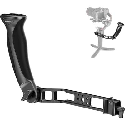 NEEWER BASIC Regulowany uchwyt do zawieszenia gimbala, kompatybilny ze stabilizatorem DJI Ronin RS4Mini RS4 RS4Pro RS3 Mini RS 3 Pro RS2 RSC 2, ergonomiczny uchwyt, niski kąt strzałów, akcesoria NEEWER BASIC Regulowany uchwyt do zawieszenia gimbala, kompatybilny ze stabilizatorem DJI Ronin RS4Mini RS4 RS4Pro RS3 Mini RS 3 Pro RS2 RSC 2, ergonomiczny uchwyt, niski kąt strzałów, akcesoria