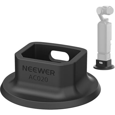 NEEWER Silikonowa podstawa statywu do Pocket 4/3, ø64 mm, antypoślizgowa, miękka, stabilna, antyzarysieniowa, AC020. NEEWER Silikonowa podstawa statywu do Pocket 4/3, ø64 mm, antypoślizgowa, miękka, stabilna, antyzarysieniowa, AC020.