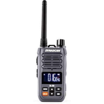 Dynascan Przenośna radiostacja PMR R-38 446 MHz, 0,5 W, 16 kanałów Dynascan Przenośna radiostacja PMR R-38 446 MHz, 0,5 W, 16 kanałów