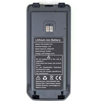 PNI Akumulator litowo-jonowy PB-HAM27 2500 mAh do stacji bazowej HAM27 PNI Akumulator litowo-jonowy PB-HAM27 2500 mAh do stacji bazowej HAM27