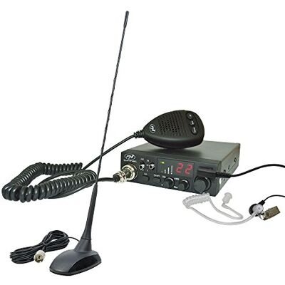 PNI CB radiotelefon Escort HP 8001L ASQ + antena CB Extra 48, wtyczka do gniazda zapalniczki i słuchawki HS81L wchodzą w zakres dostawy PNI CB radiotelefon Escort HP 8001L ASQ + antena CB Extra 48, wtyczka do gniazda zapalniczki i słuchawki HS81L wchodzą w zakres dostawy