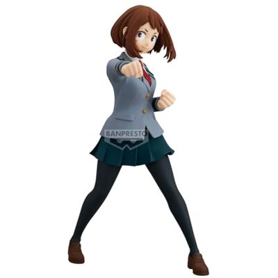 Banpresto Figurka akcji Ochako Uraraka My Hero Academia Glitter & Glamours 22 cm BP28572P wielokolorowa Figurka kolekcjonerska idealna dla fanów anime Banpresto Figurka akcji Ochako Uraraka My Hero Academia Glitter & Glamours 22 cm BP28572P wielokolorowa Figurka kolekcjonerska idealna dla fanów anime