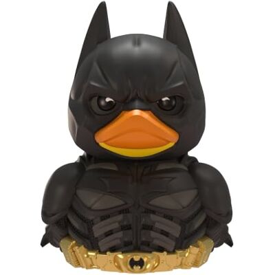 TUBBZ Mini: Batman the Dark Knight – Batman Cosplaying gumowa kaczka winylowa – oficjalna figurka kolekcjonerska dla fanów DC Comics TUBBZ Mini: Batman the Dark Knight – Batman Cosplaying gumowa kaczka winylowa – oficjalna figurka kolekcjonerska dla fanów DC Comics