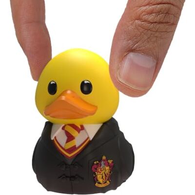 TUBBZ Mini: Harry Potter Gryffindor, Kaczka Cosplay 5 cm mini figurka PCW, 50% mniejsza niż standardowa z mini wanną. Na biurko lub Jeep Ducking TUBBZ Mini: Harry Potter Gryffindor, Kaczka Cosplay 5 cm mini figurka PCW, 50% mniejsza niż standardowa z mini wanną. Na biurko lub Jeep Ducking