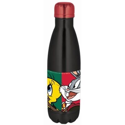 Stor Bottle decorated with illustrations by the Looney Tunes for the 100th anniversary of Warner Bros of 780 ml capacity Stor Bottle decorated with illustrations by the Looney Tunes for the 100th anniversary of Warner Bros of 780 ml capacity