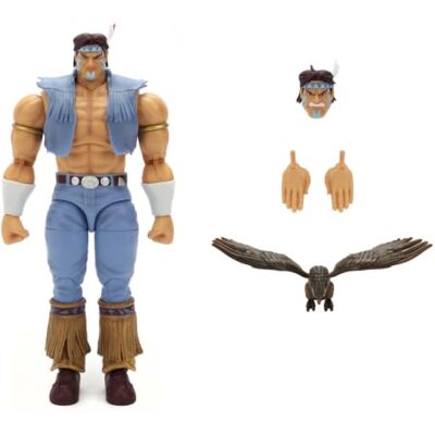Jada Street Fighter II Figurka T. Hawk 17 cm przegubowa z wymiennymi akcesoriami, figurka kolekcjonerska Capcom +13 lat (9335739314R00) Jada Street Fighter II Figurka T. Hawk 17 cm przegubowa z wymiennymi akcesoriami, figurka kolekcjonerska Capcom +13 lat (9335739314R00)