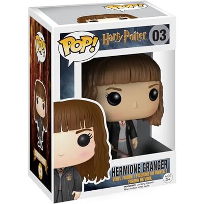 Funko POP! Movies: Harry Potter Hermiona Granger Winylowa figurka kolekcjonerska Pomysł na prezent Oficjalny towar Zabawki dla dzieci i dorosłych Fani filmów Funko POP! Movies: Harry Potter Hermiona Granger Winylowa figurka kolekcjonerska Pomysł na prezent Oficjalny towar Zabawki dla dzieci i dorosłych Fani filmów