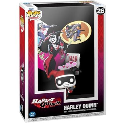 Funko Pop! Comic Cover: DC Batman Adventures MadLove winylowa figurka kolekcjonerska pomysł na prezent oficjalne towary handlowe zabawka dla dzieci i dorosłych fanów figurka modelowa dla Funko Pop! Comic Cover: DC Batman Adventures MadLove winylowa figurka kolekcjonerska pomysł na prezent oficjalne towary handlowe zabawka dla dzieci i dorosłych fanów figurka modelowa dla