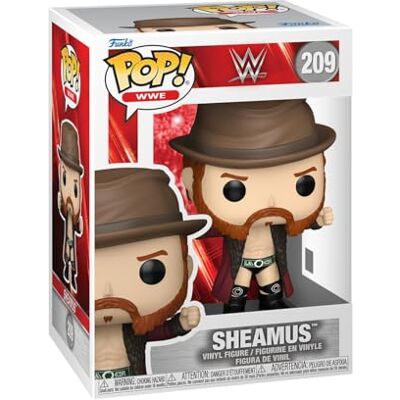 Funko Pop! WWE Sheamus Figurka kolekcjonerska winylowa pomysł na prezent oficjalny towar zabawki dla dzieci i dorosłych fanów sportów figurka kolekcjonerska i wystawowa Funko Pop! WWE Sheamus Figurka kolekcjonerska winylowa pomysł na prezent oficjalny towar zabawki dla dzieci i dorosłych fanów sportów figurka kolekcjonerska i wystawowa