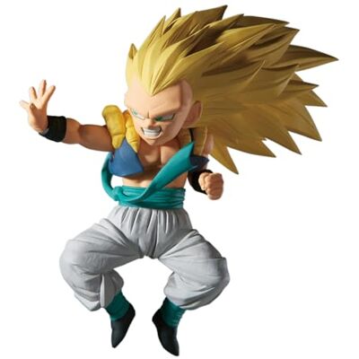 Banpresto Gotenks Super Saiyan 3, Vs Majin Buu, Dragon Ball Z, Match Makers, 11 cm, BP28822P wielokolorowa, figurka kolekcjonerska, optymalna dla fanów anime Banpresto Gotenks Super Saiyan 3, Vs Majin Buu, Dragon Ball Z, Match Makers, 11 cm, BP28822P wielokolorowa, figurka kolekcjonerska, optymalna dla fanów anime