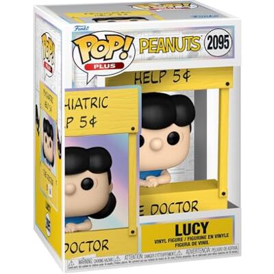 Funko Pop! Plus: Peanuts S8 Lucy Van Pelt Classic Peanuts Figurka kolekcjonerska z winylu pomysł na prezent, oficjalny towar zabawki dla dzieci i dorosłych fanów kreskówek Funko Pop! Plus: Peanuts S8 Lucy Van Pelt Classic Peanuts Figurka kolekcjonerska z winylu pomysł na prezent, oficjalny towar zabawki dla dzieci i dorosłych fanów kreskówek