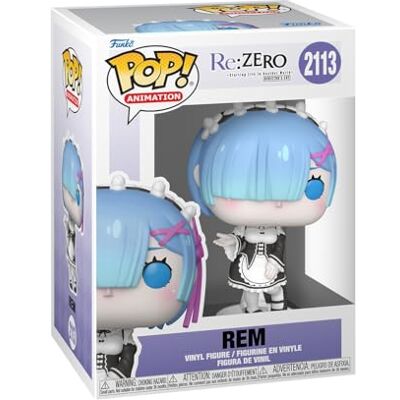 Funko Pop! Animacja: Król: ZERO Rem 1/6 szansy dla wariantu Chase Re:Zero Figurka winylowa do kolekcjonowania pomysł na prezent Oficjalny towar Zabawki dla dzieci i dorosłych Funko Pop! Animacja: Król: ZERO Rem 1/6 szansy dla wariantu Chase Re:Zero Figurka winylowa do kolekcjonowania pomysł na prezent Oficjalny towar Zabawki dla dzieci i dorosłych