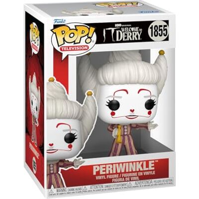 Funko Pop! TV: Welcome to Derry Barwinek kolekcjonerska figurka winylowa pomysł na prezent oficjalny towar zabawki dla dzieci i dorosłych dla fanów telewizji modelka dla kolekcjonerów i Funko Pop! TV: Welcome to Derry Barwinek kolekcjonerska figurka winylowa pomysł na prezent oficjalny towar zabawki dla dzieci i dorosłych dla fanów telewizji modelka dla kolekcjonerów i