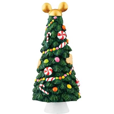 Department 56 Disney Village Mickey's Candy Tree figurka dodatkowa, zielona, 1 Department 56 Disney Village Mickey's Candy Tree figurka dodatkowa, zielona, 1