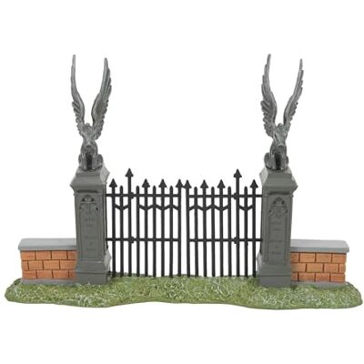 Department 56 Harry Potter Village akcesoria figurka Hogwart's Gate, 11 cm, wielokolorowa Department 56 Harry Potter Village akcesoria figurka Hogwart's Gate, 11 cm, wielokolorowa