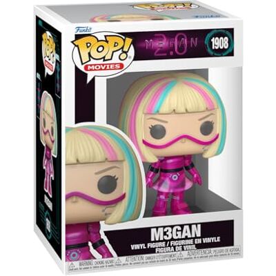 Funko Pop! Filmy: M3GAN M3GAN Figurka kolekcjonerska winylowa pomysł na prezent Oficjalny towar Zabawki dla dzieci i dorosłych Horror Fans Figurka kolekcjonerska i wystawowa Funko Pop! Filmy: M3GAN M3GAN Figurka kolekcjonerska winylowa pomysł na prezent Oficjalny towar Zabawki dla dzieci i dorosłych Horror Fans Figurka kolekcjonerska i wystawowa